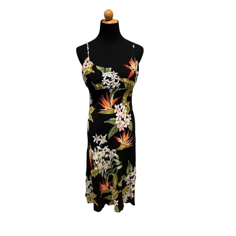 ALOHA HUT HAWAII MIDI DRESS SIZE LARGE
